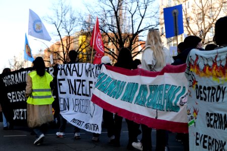 Hanau attack memorial demonstration Berlin 2021-02-20 45