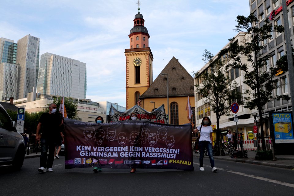 Hanau attack memorial demonstration Frankfurt am Main 2020-08-19 02