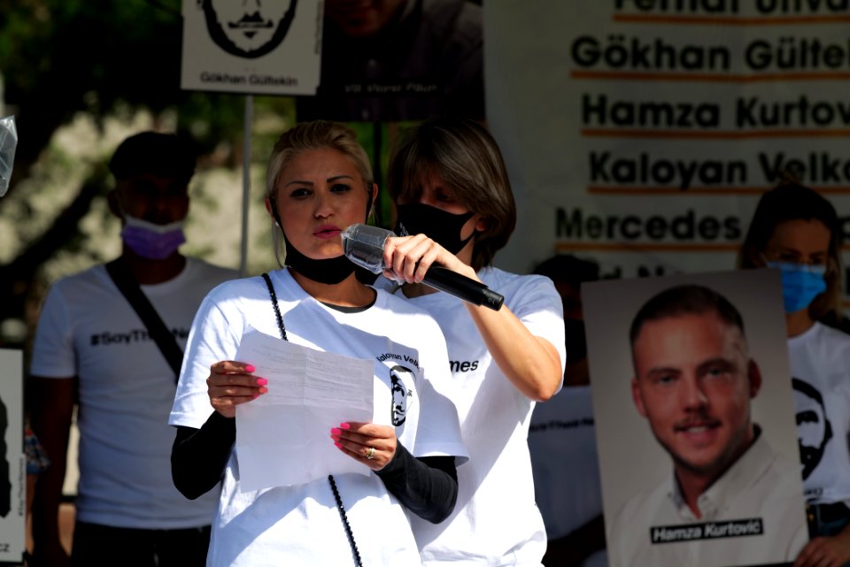 Hanau attack memorial protest Hanau 2020-08-22 stage 55