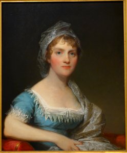 Hannah Tuckerman by Gilbert Stuart, 1814, oil on board - Chazen Museum of Art - DSC02530 photo