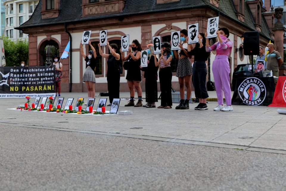 Hanau attack memorial protest Frankfurt am Main 2020-08-19 04