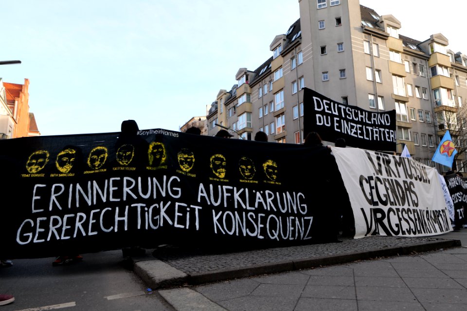Hanau attack memorial demonstration Berlin 2021-02-20 86