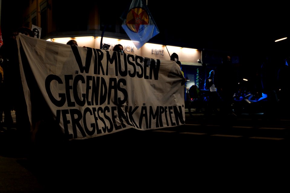Hanau attack memorial demonstration Berlin 2021-02-20 105