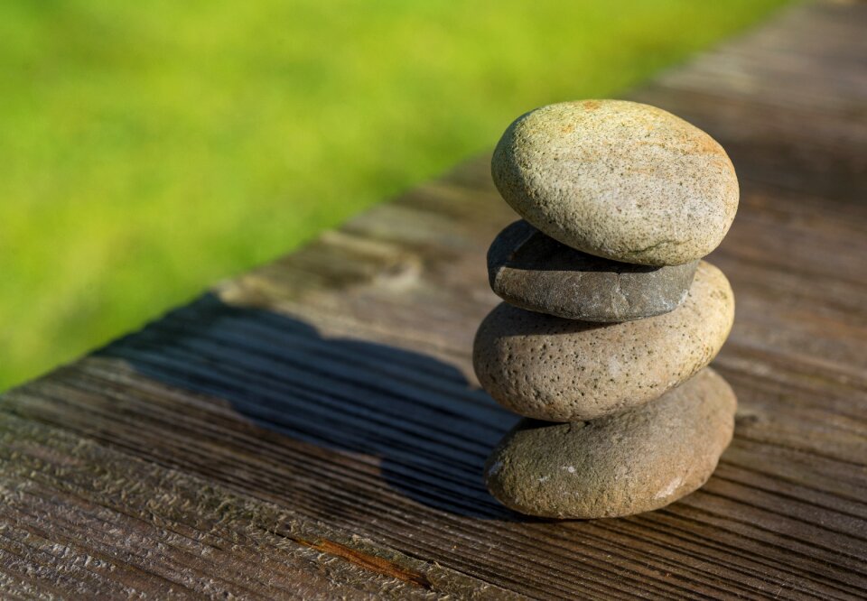 Garden decoration balance