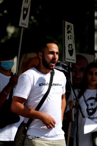 Hanau attack memorial protest Hanau 2020-08-22 stage 92