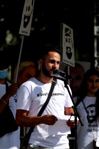Hanau attack memorial protest Hanau 2020-08-22 stage 91