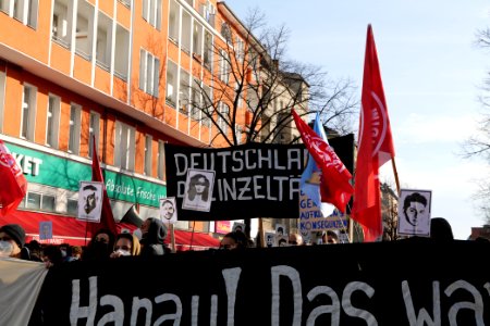 Hanau attack memorial demonstration Berlin 2021-02-20 26