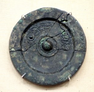 Han dynasty mirror, China - Tokyo National Museum - DSC06328