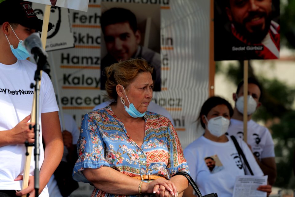 Hanau attack memorial protest Hanau 2020-08-22 stage 69