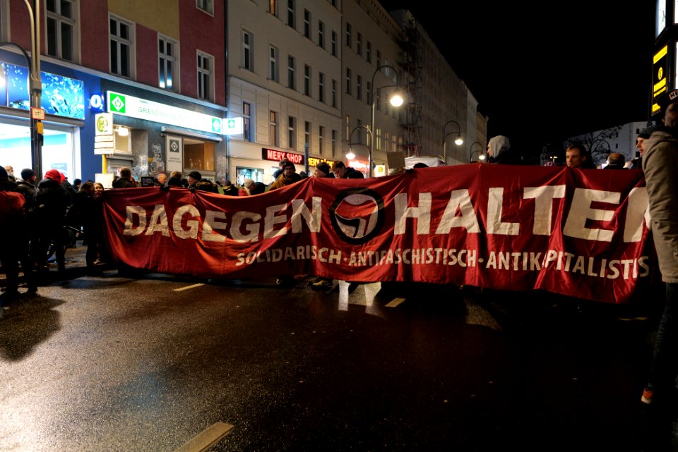 Hanau attack protest Berlin Hermannplatz 2020-02-20 07