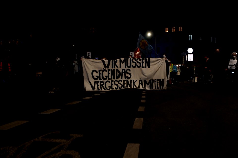 Hanau attack memorial demonstration Berlin 2021-02-20 106