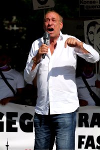 Hanau attack memorial protest Hanau 2020-08-22 stage 139