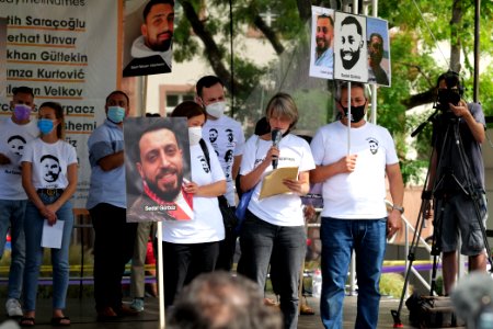 Hanau attack memorial protest Hanau 2020-08-22 stage 20