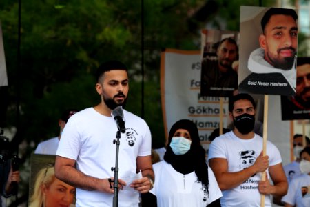 Hanau attack memorial protest Hanau 2020-08-22 stage 79
