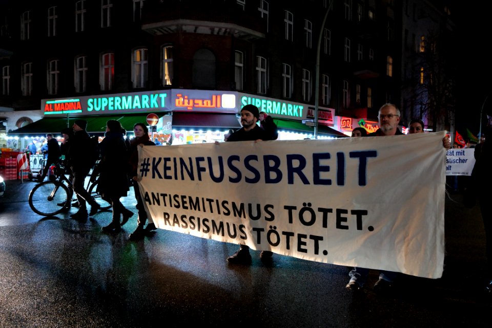 Hanau attack protest Berlin Hermannplatz 2020-02-20 35