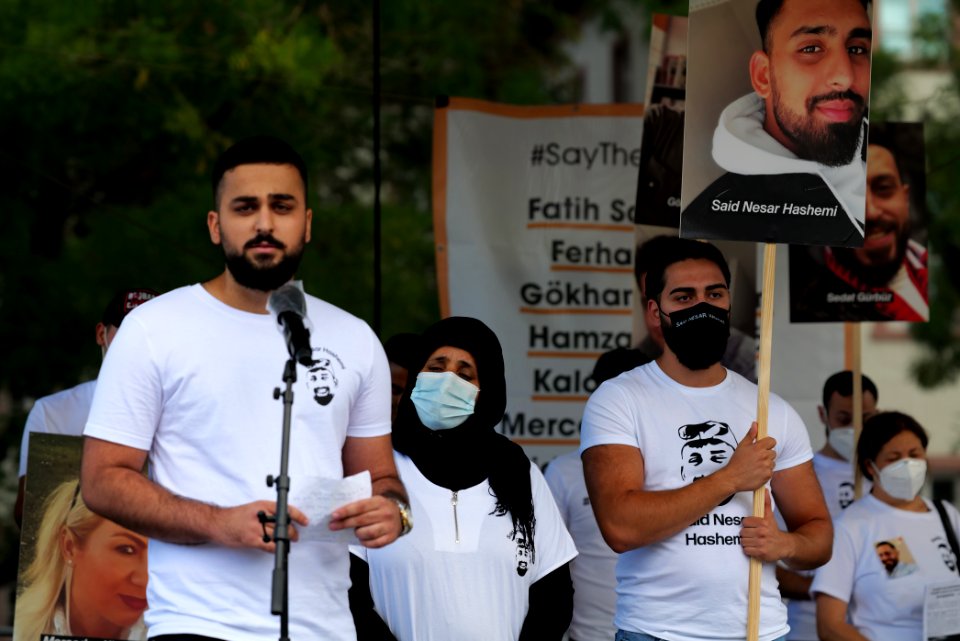 Hanau attack memorial protest Hanau 2020-08-22 stage 77
