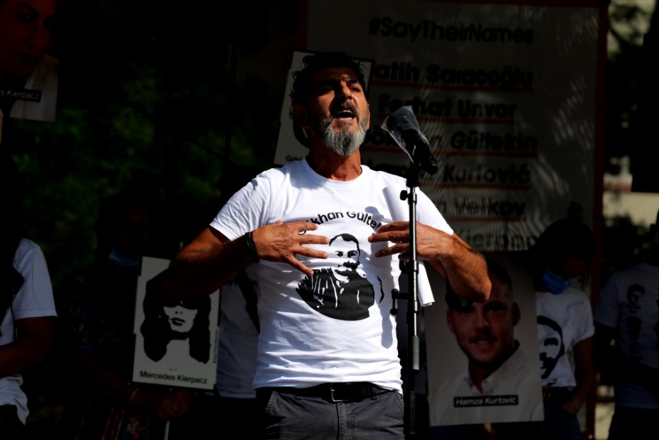 Hanau attack memorial protest Hanau 2020-08-22 stage 64