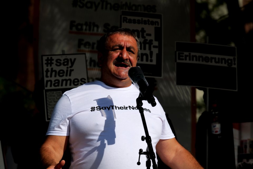 Hanau attack memorial protest Hanau 2020-08-22 stage 164