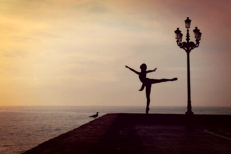 Ballet dancer dance top dance