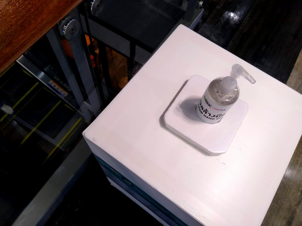 Hand sanitizer in Bangkok in March 2020 - 2