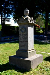 Hachenburg, Friedhof Steinweg, Grab Friedrich Allbürger