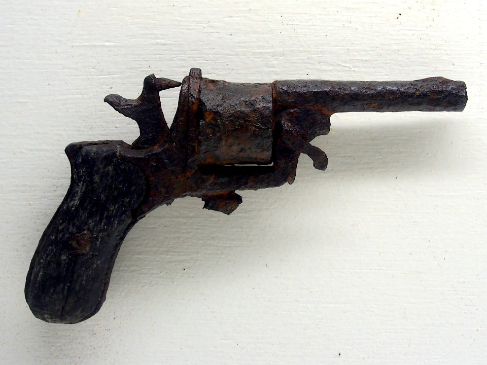 Hand gun, Musée Somme 1916, pic-035