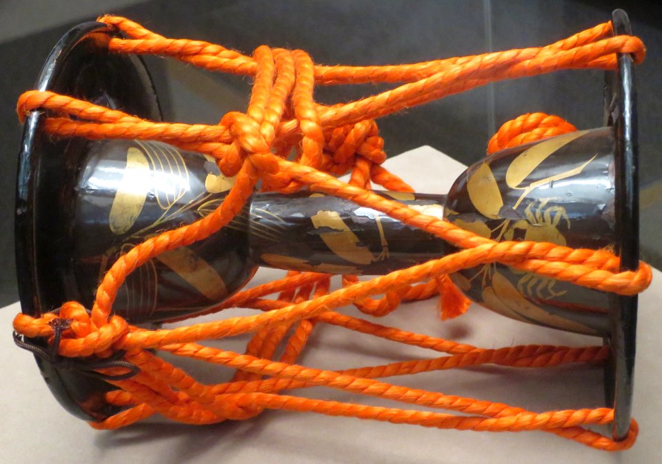 Hand drum, late Edo period, Sankei Memorial Hall