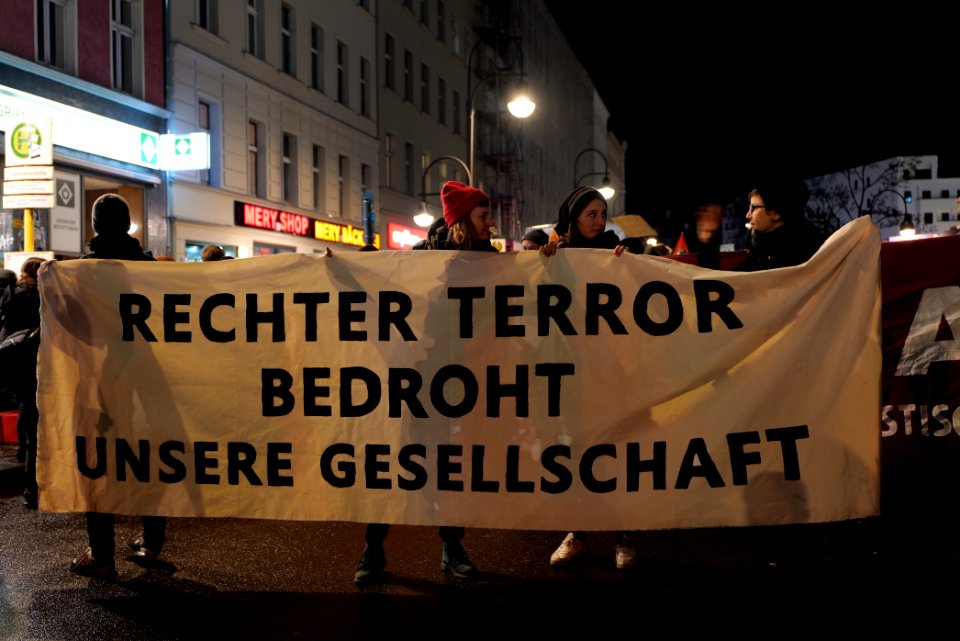 Hanau attack protest Berlin Hermannplatz 2020-02-20 02