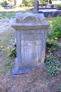 Hachenburg, Friedhof Steinweg, Grab Sophie Caroline Friederike von Nauendorf (1)
