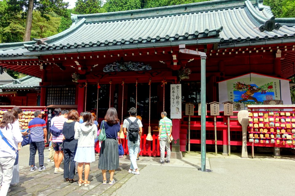 Haiden - Hakone-jinja - Hakone, Japan - DSC05811