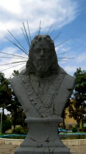 Hafez of Shiraz Statue - Hafez sq - Nishapur 2