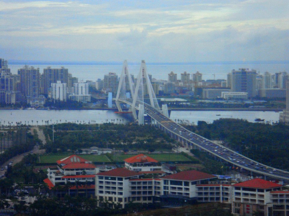 Haikou Century Bridge in 2015