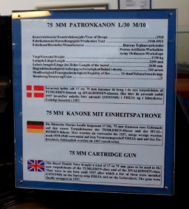 Haerens Tojhusvaerksteder-Army ordnance workshops 75mm Cartridge gun pic1