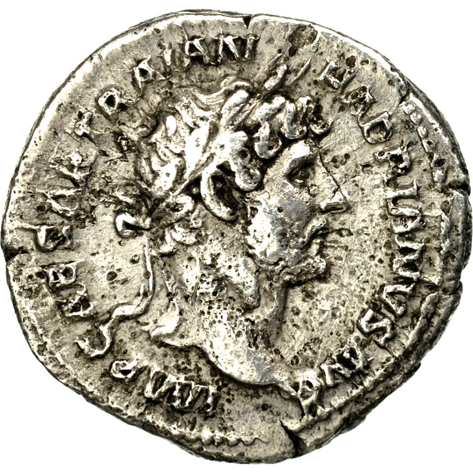 Hadrian denarius ex Perrault