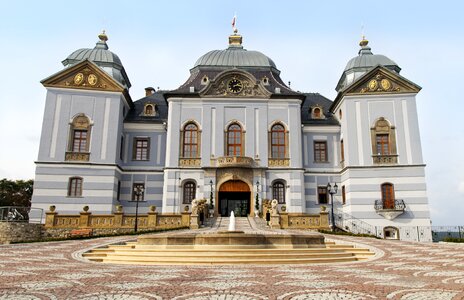 Slovakia history reconstructed castle