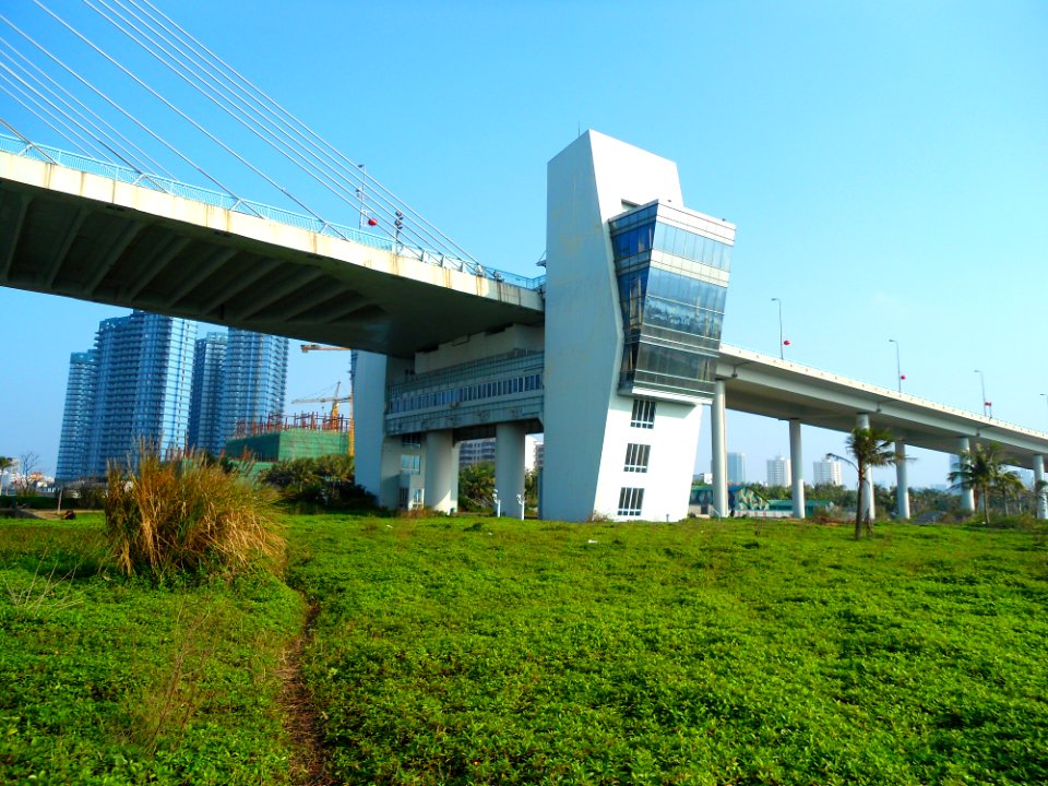 Haikou Century Bridge abutment 03