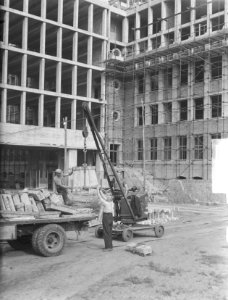Haags stadhuis in aanbouw, Bestanddeelnr 903-6473