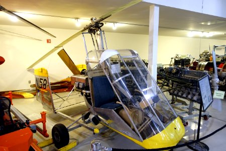 HA-2M Sportster, made by Martin Hollman, two-seat gyroplane, 1974 - Hiller Aviation Museum - San Carlos, California - DSC03042