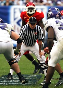 Referee umpire football official