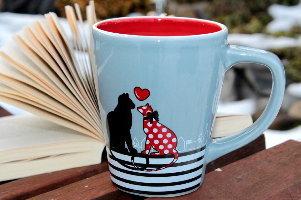 Cup of coffee book bank