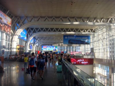 Haikou East Railway Station interior 05