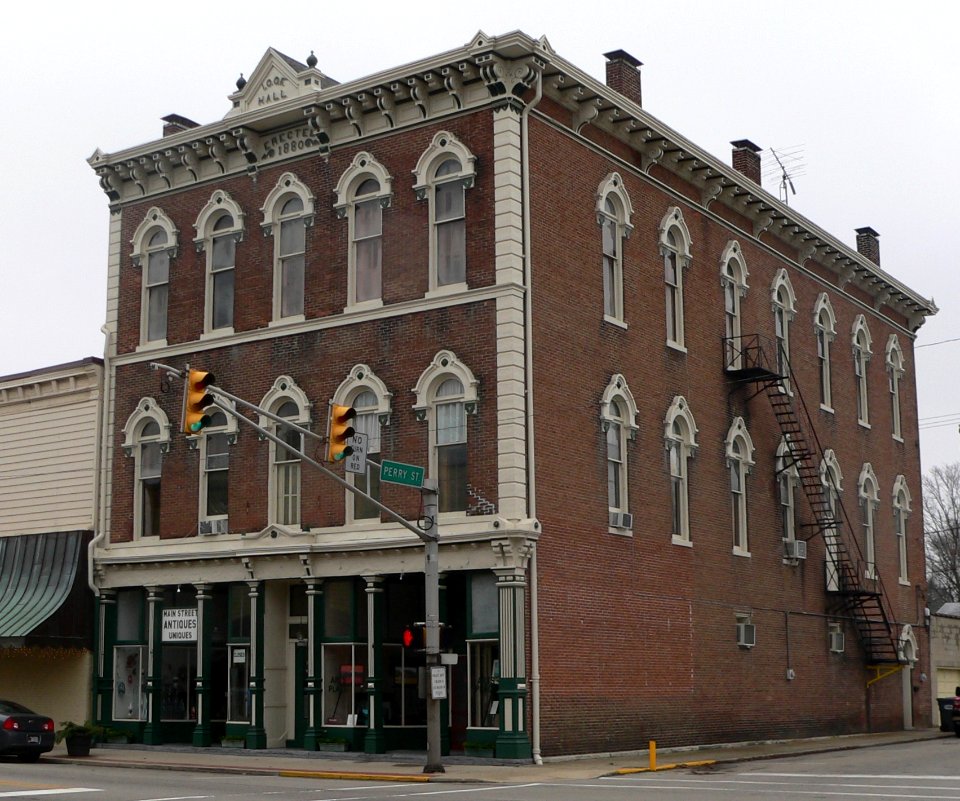 Hagerstown, Indiana IOOF from SE 1