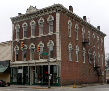 Hagerstown, Indiana IOOF from SE 1 photo