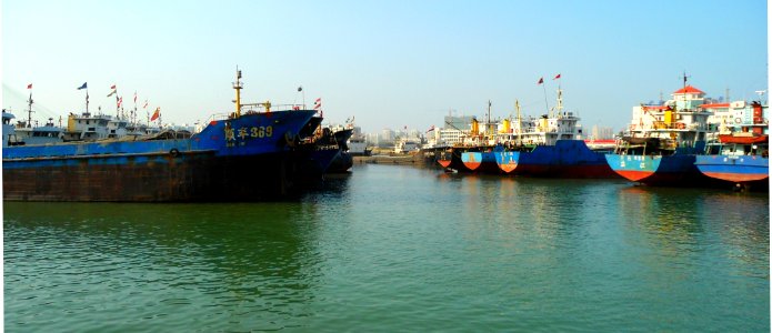 Haikou New Port various boats and ships 10
