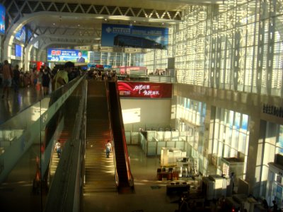 Haikou East Railway Station interior 04