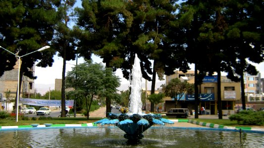 Hafez sq fountain - Nishapur 3 photo