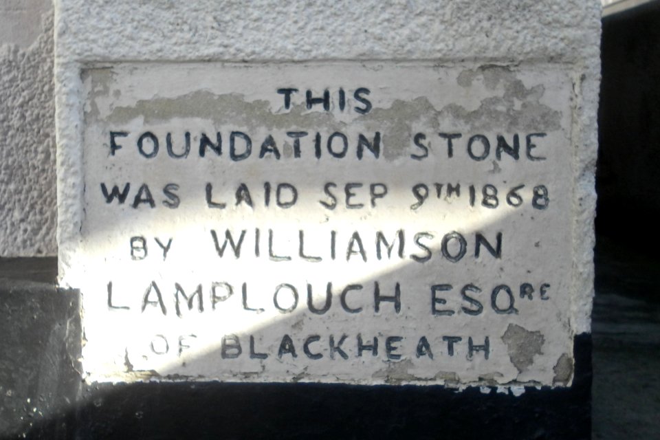 Hailsham Methodist Church, High Street, Hailsham (October 2012) (Foundation Stone)