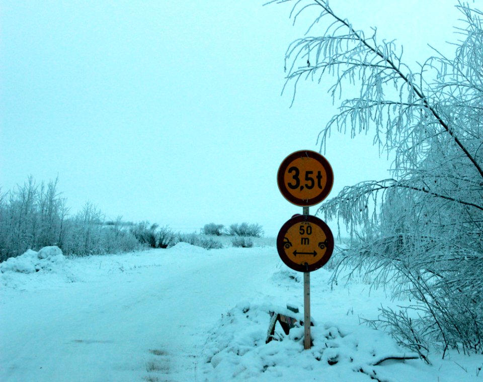 Hailuoto Ice Road Oulu 20130113