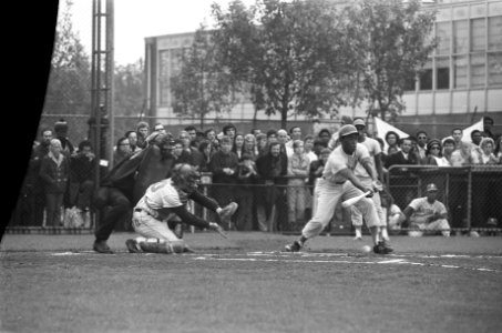 Haarlemse Honkbalweek, spelmoment Nederland tegen Nederlandse Antillen, Bestanddeelnr 925-7285