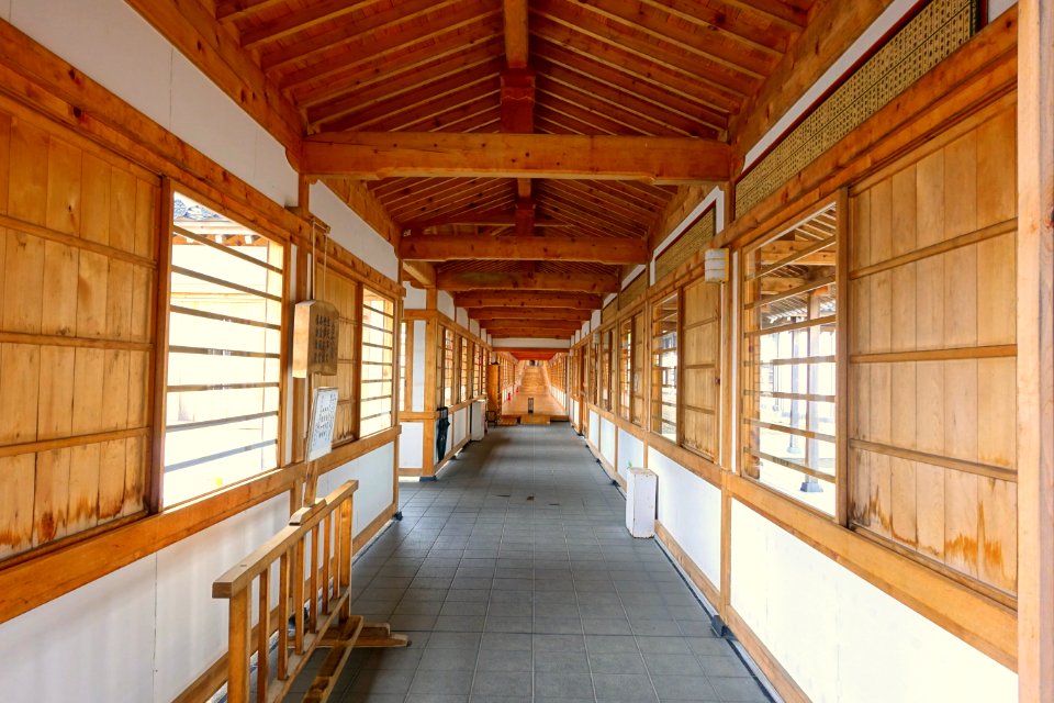 Hallway - Bodaiji, Mount Osore - Mutsu, Aomori - DSC00302